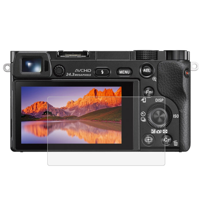 PULUZ 2.5D 9H Tempered Glass Film for Sony A6000, Compatible with Sony A6500 / A5100 / 6100 / A6600 / A5000 / A6400 / A6300 / A3000 / NEX-7/ NEX-6 / NEX-5N / NEX-3N / NEX5C / NEX-C3 / NEX-5T / H400, Panasonic W850K, Olympus TG850 / TG860 / TG870 PM2 / ...