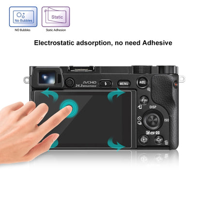 PULUZ 2.5D 9H Tempered Glass Film for Sony A6000, Compatible with Sony A6500 / A5100 / 6100 / A6600 / A5000 / A6400 / A6300 / A3000 / NEX-7/ NEX-6 / NEX-5N / NEX-3N / NEX5C / NEX-C3 / NEX-5T / H400, Panasonic W850K, Olympus TG850 / TG860 / TG870 PM2 / ...