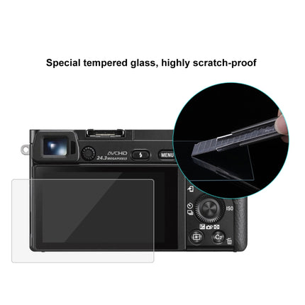 PULUZ 2.5D 9H Tempered Glass Film for Sony A6000, Compatible with Sony A6500 / A5100 / 6100 / A6600 / A5000 / A6400 / A6300 / A3000 / NEX-7/ NEX-6 / NEX-5N / NEX-3N / NEX5C / NEX-C3 / NEX-5T / H400, Panasonic W850K, Olympus TG850 / TG860 / TG870 PM2 / ...