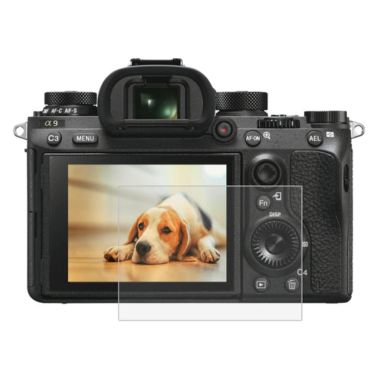 PULUZ 2.5D 9H Tempered Glass Film for Sony ILCE-9 (A9), Compatible with Sony A99 / HX400 / H300 / A99II / A7RIII / A7RII / A77II / WX500 / HX90V / HX7 / HX9 / HX100 / WX9 / HX30 / HX200 / W670 / W630 / WX100, Samsung WB1100 / EX2F, Olympian VH-410�����...