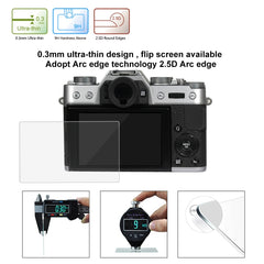 PULUZ 2.5D 9H Tempered Glass Film for Fujifilm X-T10, Compatible with Fujifilm X-A1 / X-A2 / X-M1 / X30 / X-T20 / X-T30 / X-T100 / X-E3, Panasonic GF8, Nikon S2, Casio ZS240 / ZS210 / ZS190 / EX-FR200 / EX-FR110H / EX-FR100L / EX-FRX10�����������������...