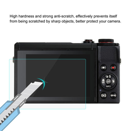 PULUZ 2.5D 9H Tempered Glass Film for Canon PowerShot G7 X Mark III / M200 / 850D, For Canon G7 X Mark III