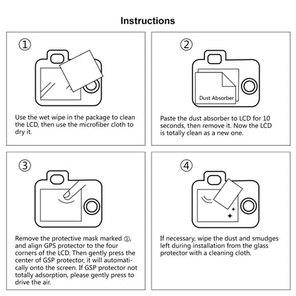 PULUZ 2.5D 9H Tempered Glass Film for Ricoh GR III, For Ricoh GR III