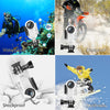 PULUZ 30m Underwater Waterproof Housing Protective Case for Insta360 GO 2, with Base Adapter & Screw