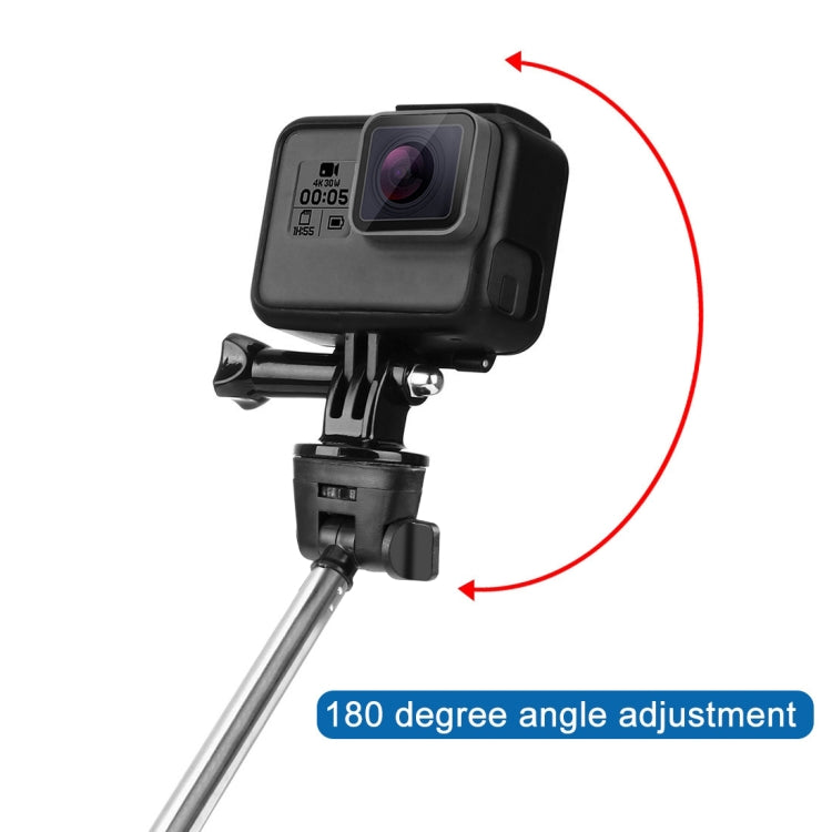 PULUZ Extendable Handheld Selfie Monopod for GoPro, Insta360, DJI and Other Action Cameras, Length: 22.5-80cm, Length: 22.5-100cm