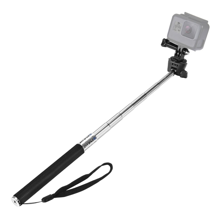 PULUZ Extendable Handheld Selfie Monopod for GoPro, Insta360, DJI and Other Action Cameras, Length: 22.5-80cm