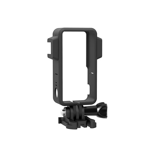 PULUZ ABS Protective Frame Cage with Dual Cold Shoes for DJI Action 2, ABS Frame (Black)