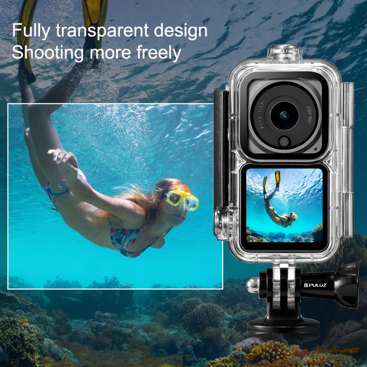 PULUZ 60m Waterproof Housing Diving Case for DJI Action 2 Camera Unit / Action 2 Power Combo / Action 2 Dual-Screen Combo