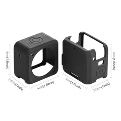 PULUZ Split Silicone Protective Case for DJI Action 2, Split Silicone Case