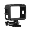 PULUZ Chargeable PA Frame Mount Cage with Cold Shoe Base Slot for GoPro HERO13 Black /12 Black /11 Black /11 Black Mini /10 Black /9 Black