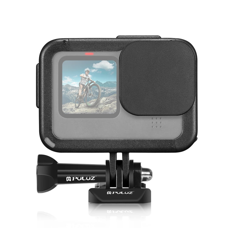 PULUZ Frame Expansion PA Cage with Side Interface Cover for GoPro HERO12 Black /11 Black /10 Black /9 Black