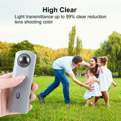 PULUZ Lens Guard PC Protective Cover Kits for Ricoh Theta SC2 / S / V