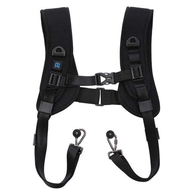 PULUZ Quick Release Double Shoulder Harness Soft Pad Decompression Foam Strap Belt for DSLR Digital Cameras, Double Shoulder