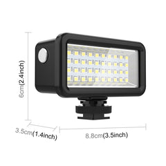 PULUZ 40 LEDs 40m Diving Waterproof Fill Light Camera Video Photo Studio Light, 40 LEDs