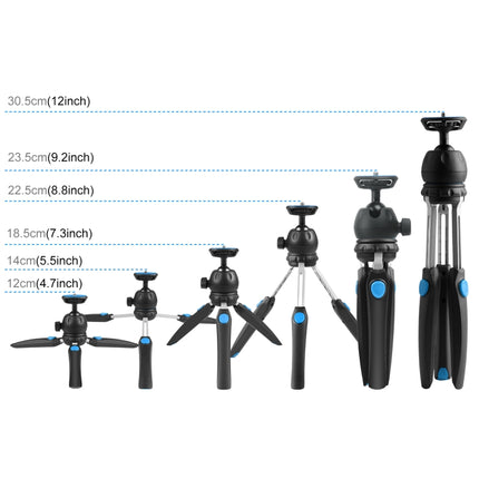 PULUZ Mini VLOG Live Stabilizer Stand Tripod with Phone Clamp for Smartphones, Mini VLOG Live Stabilizer(Blue), Mini VLOG Live Stabilizer(Red)