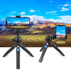 PULUZ Mini VLOG Live Stabilizer Stand Tripod with Phone Clamp for Smartphones, Mini VLOG Live Stabilizer(Blue), Mini VLOG Live Stabilizer(Red)