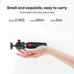 PULUZ Mini VLOG Live Stabilizer Stand Tripod with Phone Clamp for Smartphones