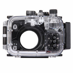 PULUZ 40m Underwater Depth Diving Case Waterproof Camera Housing for Sony RX100 IV, For RX100 IV