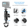 PULUZ Motorcycle Handlebar Fixed Mount U-Bolt Base Holder for GoPro and Other Action Cameras, Handlebar Mount