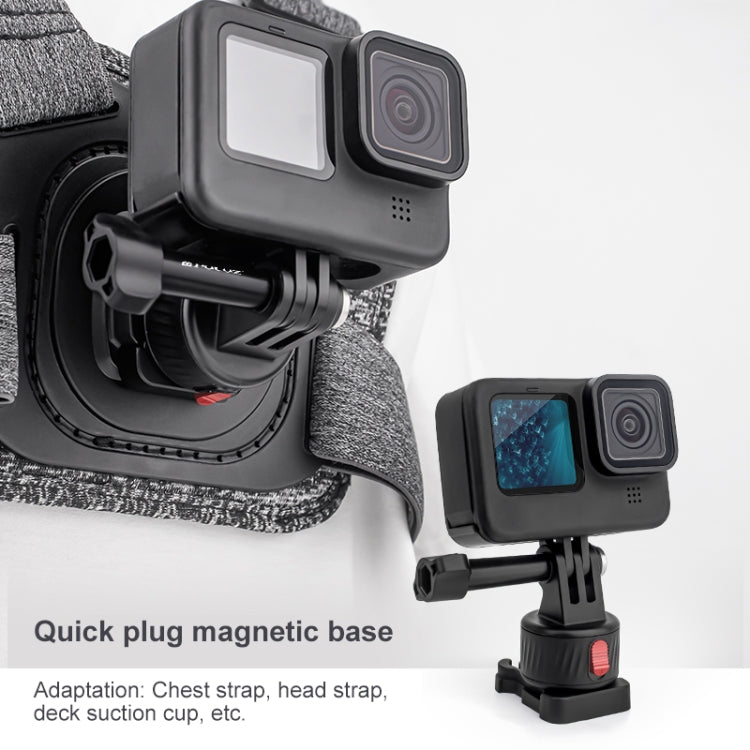 PULUZ Action Camera Quick Release Magnetic Base Adapter