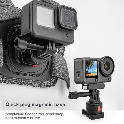 PULUZ Action Camera Quick Release Magnetic Base Adapter, Quick Release Magnetic Base