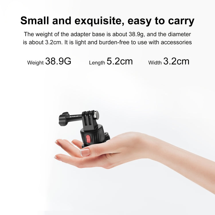 PULUZ Action Camera Quick Release Magnetic Base Adapter