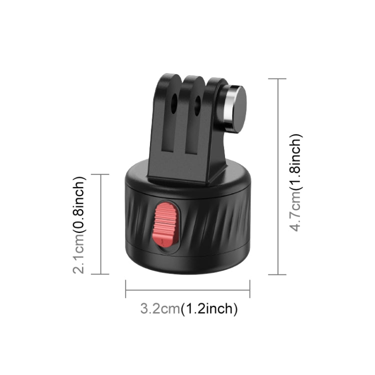 PULUZ Action Camera 1/4 inch Magnetic Base Adapter