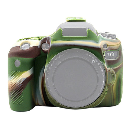 PULUZ Soft Silicone Protective Case for Canon EOS 77D, For Canon 77D