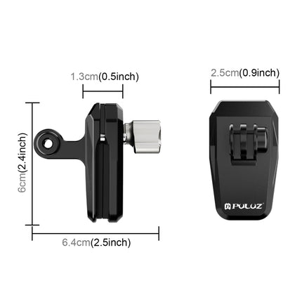 PULUZ Motorcycle Windshield Clip Bracket Camera Mount, Windshield Clip II