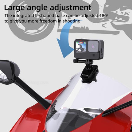 PULUZ Motorcycle Windshield Clip Bracket Camera Mount, Windshield Clip II