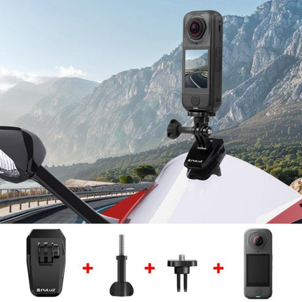 PULUZ Motorcycle Windshield Clip Bracket Camera Mount, Windshield Clip II