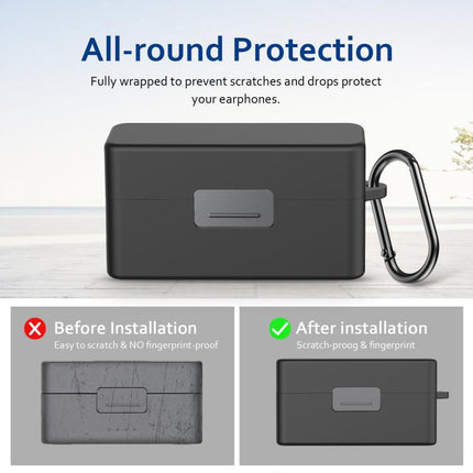 For DJI Mic 2 PULUZ Charging Case Silicone Scratch-proof Protective Cover