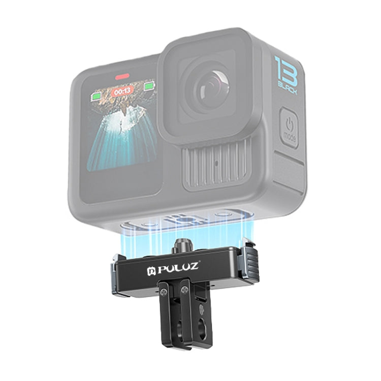 For GoPro HERO13 Black PULUZ Magnetic Quick Release Metal Base