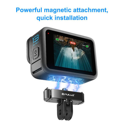 For GoPro HERO13 Black PULUZ Magnetic Quick Release Metal Base, For GoPro HERO13 Black / MAX2
