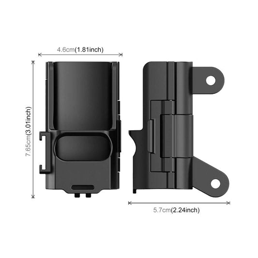 For DJI OSMO Pocket 3 PULUZ Plastic Protection Frame Expansion Cold Shoe Adapter Bracket
