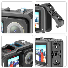 For GoPro HERO13 Black /12 Black /11 Black /10 Black /9 Black PULUZ Metal Camera Cage