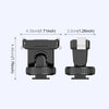 For DJI Osmo Action 5 Pro / 4 / 3 PULUZ Cold Shoe Gimbal Quick Release Base Adapter