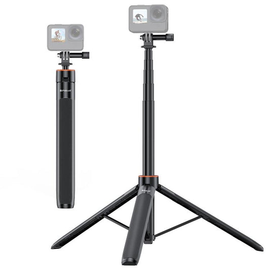 PULUZ 1.3m Action Camera Selfie Stick Tripod Vlog Live Streaming Holder
