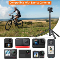 PULUZ 1.3m Action Camera Selfie Stick Tripod Vlog Live Streaming Holder
