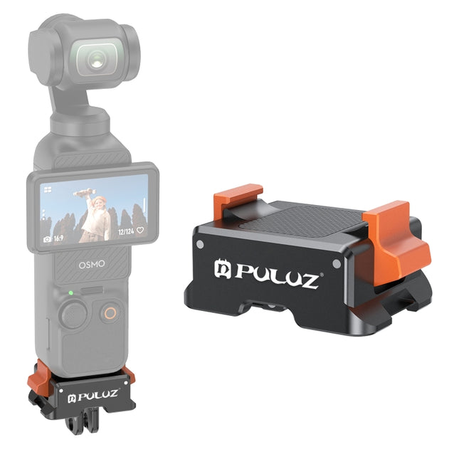 For DJI Osmo Pocket 3 PULUZ Type-C Charging Base Quick Release Mount Adapter