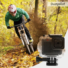 For GoPro HERO 4K 2024 PULUZ 60m / 196ft Waterproof Housing Protective Case with Buckle Basic Mount & Screw, Waterproof Housing Case