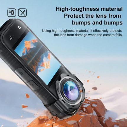 For Insta360 X5 PULUZ Snap-on Optical Tempered Glass Lens Guard Protective Cover, For Insta360 X5