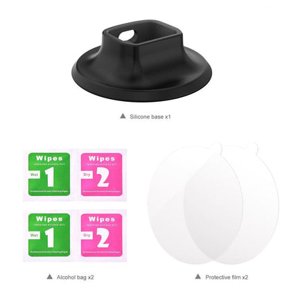 For DJI Osmo Pocket 3 PULUZ Adhesive Type Silicone Dock Desktop Base Bracket