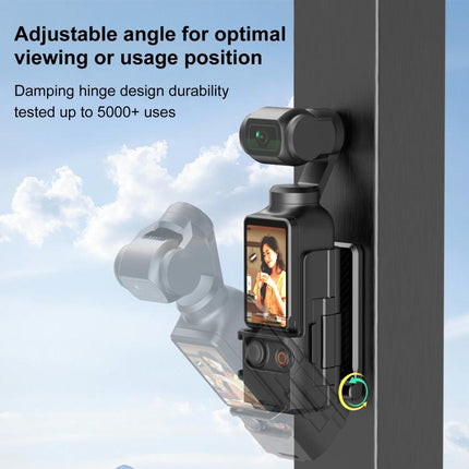 For DJI Osmo Pocket 3 PULUZ Folding Magnetic Mount Base Bracket