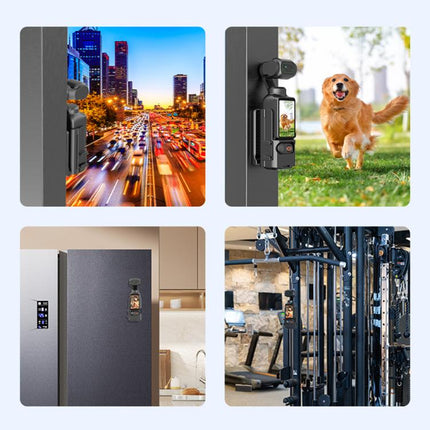 For DJI Osmo Pocket 3 PULUZ Folding Magnetic Mount Base Bracket