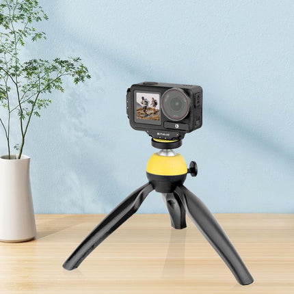 For DJI Osmo Action 5 Pro / 4 / 3 PULUZ Vertical Horizontal Shooting Quick Release Metal Magnetic L Bracket