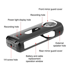 For Insta360 X3 PULUZ Metal Protective Cage Rig Housing Frame with Lens Protector, Metal Frame with Lens Protector