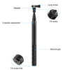 PULUZ 110cm Metal Selfie Stick Monopod with Invisible Adapter Base & Screw for Insta360 One RS / X2 / X3 / X4