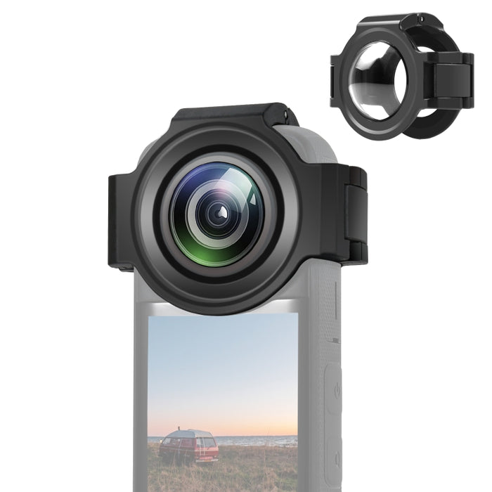 For Insta360 X3 PULUZ Upgrade Optical Glass Lens Guard Protective Cover, Upgrade Lens Guard