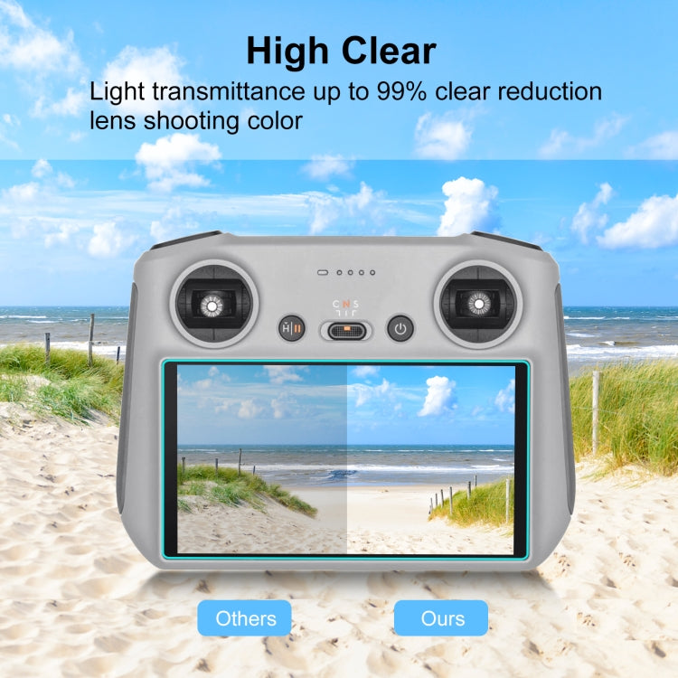 For DJI RC / RC 2 PULUZ Remote Control Screen Tempered Glass Film